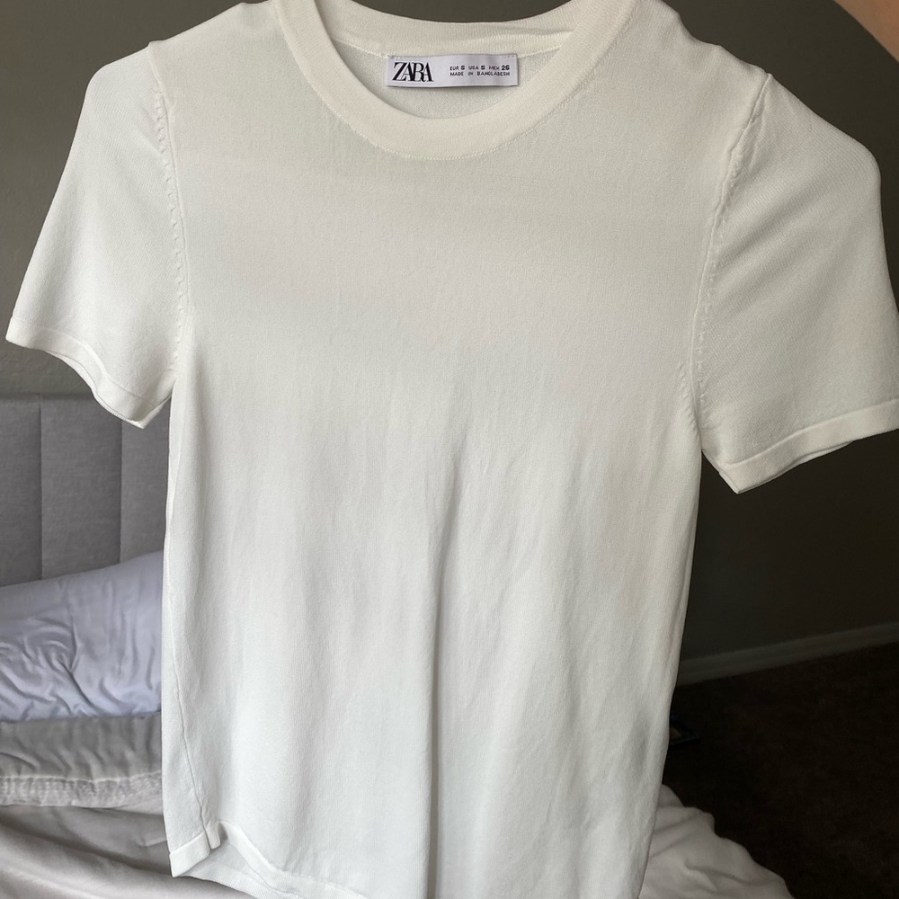 ZARA Basic Extrafine Knit Top